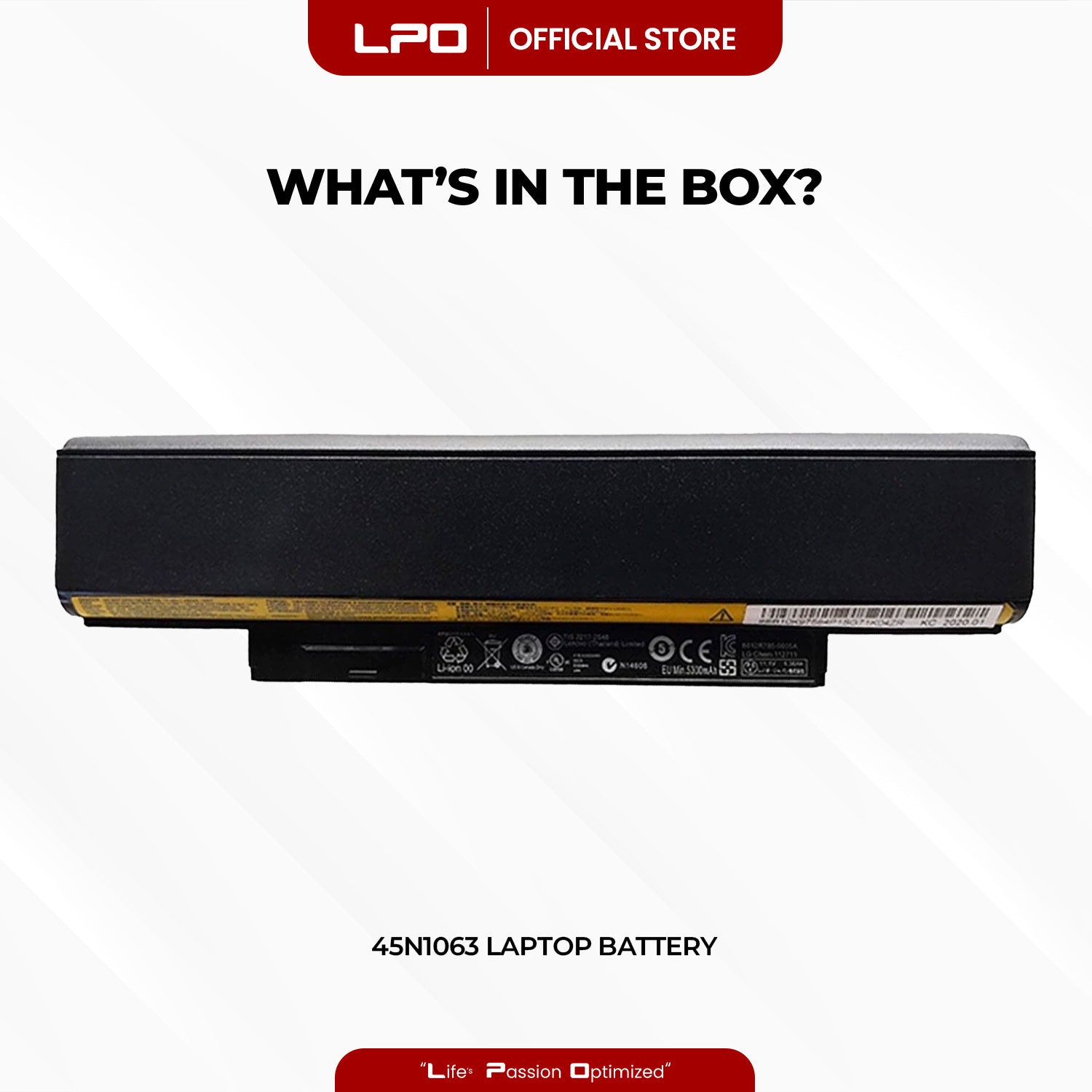 Laptop Battery 45N1063 Compatible with Lenovo ThinkPad E145 X131E Series