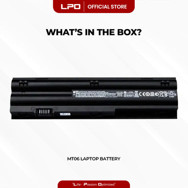 Laptop Battery MT06 Compatible with HP 3115M, Mini 110-3862SS, 110-3830LA, 110-4120EIA