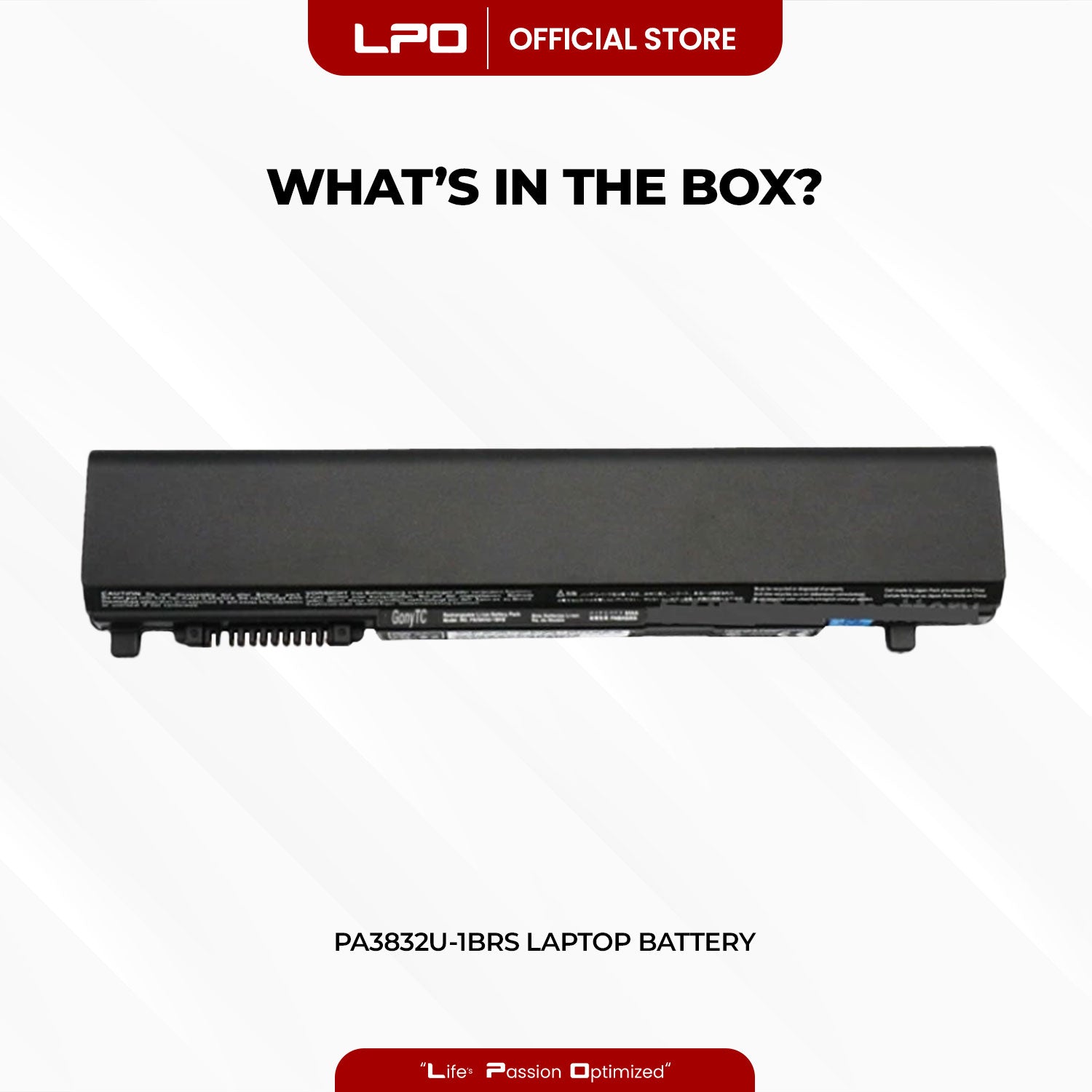 Laptop Battery PA3832U-1BRS Compatible with Toshiba Portege R830, ST8300, Dynabook R730, Dynabook R741, Portege R835, Satellite R630, Satellite R845, Satellite R830