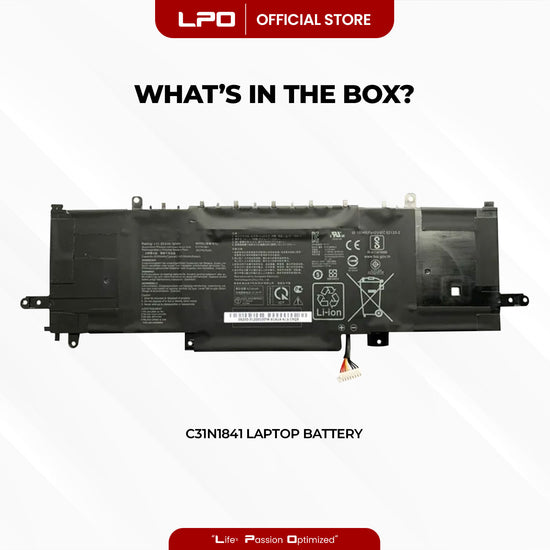 Laptop Battery C31N1841 Compatible with ASUS ZenBook 13 UX334FA UX334FL UX333FAC