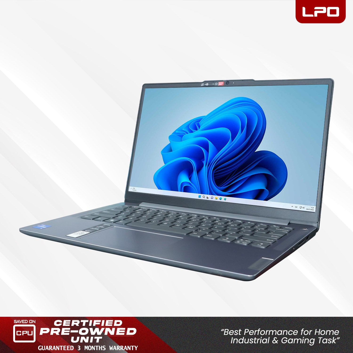 LPO Laptop lenovo Ideapad Slim 3 14IAH8 Intel Core i5-12450H, 2000MHz 16GB DDR5 512GB SSD Win 11 Pro 14.0