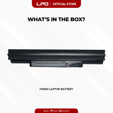 Laptop Battery H766N Compatible with Dell Inspiron Mini 10, 10v, 11z, 1010, 1010n, 1010v, 1011