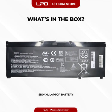 Laptop Battery SR04XL Compatible with HP Omen 15 2018 15-ce0xx 15-ce000 Series