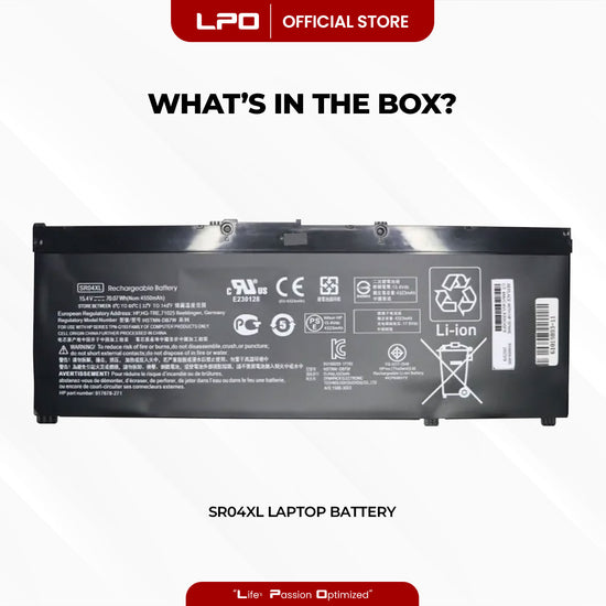 Laptop Battery SR04XL Compatible with HP Omen 15 2018 15-ce0xx 15-ce000 Series