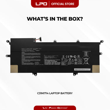 Laptop Battery C31N1714 Compatible with Asus ZenBook Flip 14 UX461FA, UX461UN, UX461UA
