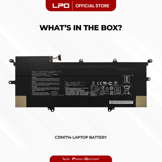 Laptop Battery C31N1714 Compatible with Asus ZenBook Flip 14 UX461FA, UX461UN, UX461UA