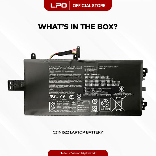 Laptop Battery C31N1522 Compatible with Asus Q553U N593UB N593UB-1A
