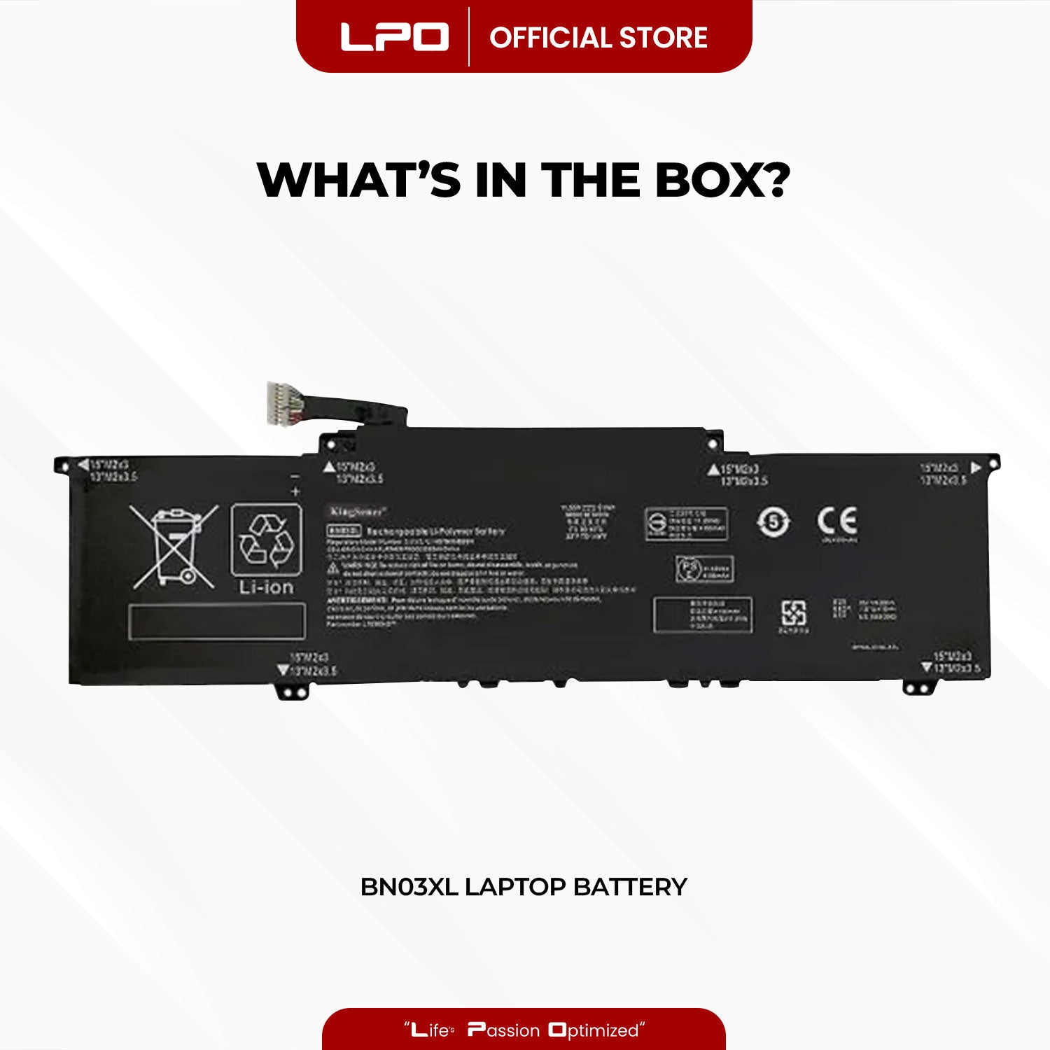Laptop Battery BN03XL Compatible with HP ENVY X360 13-AR0082AU 13-AY0008NA 13-BA0010NR Series