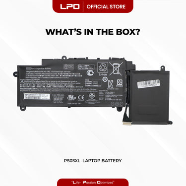 Laptop Battery PS03XL Compatible with HP Pavilion X360, X360 310, X360 310 G1, Stream 11 X360 Series - LPO Laptop PC-Outlet