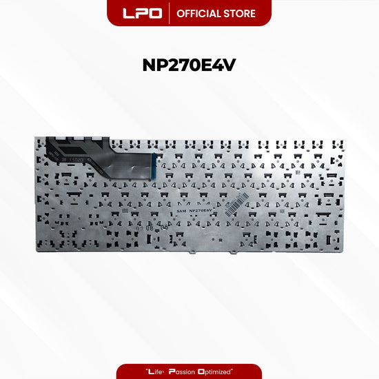 Laptop Keyboard SAMSUNG NP270E4V Internal / Panel Black US Compatible with Samsung NP270