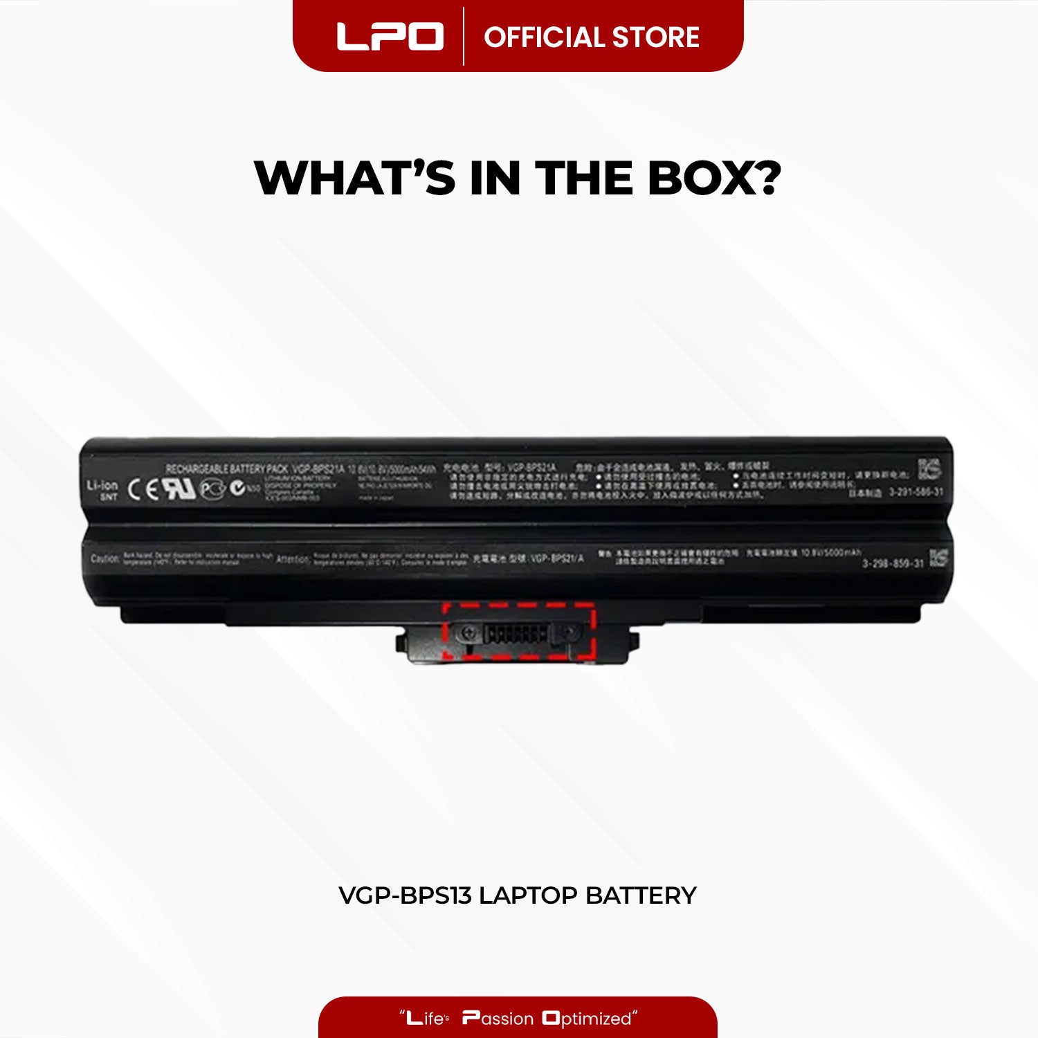 Laptop Battery VGP-BPS13 Compatible with Sony Vaio VGN-AW VGN-CS VGN-FW VGP-BPS13B/Q