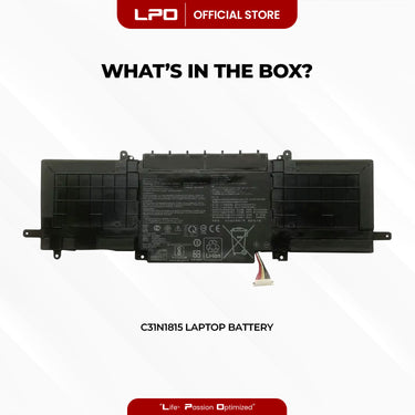 Laptop Battery C31N1815 Compatible with ASUS U3300F, BX333FN, RX333FA, RX333FN