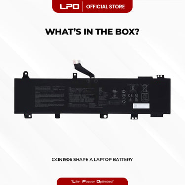 Laptop Battery C41N1906 SHAPE A Compatible with ASUS ROG Zephyrus Duo 15 GX550 GX550LXS