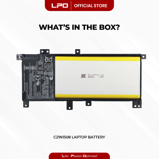 Laptop Battery C21N1508 Compatible with Asus A456U X456U F456U K456U R457U Series - LPO Laptop PC-Outlet