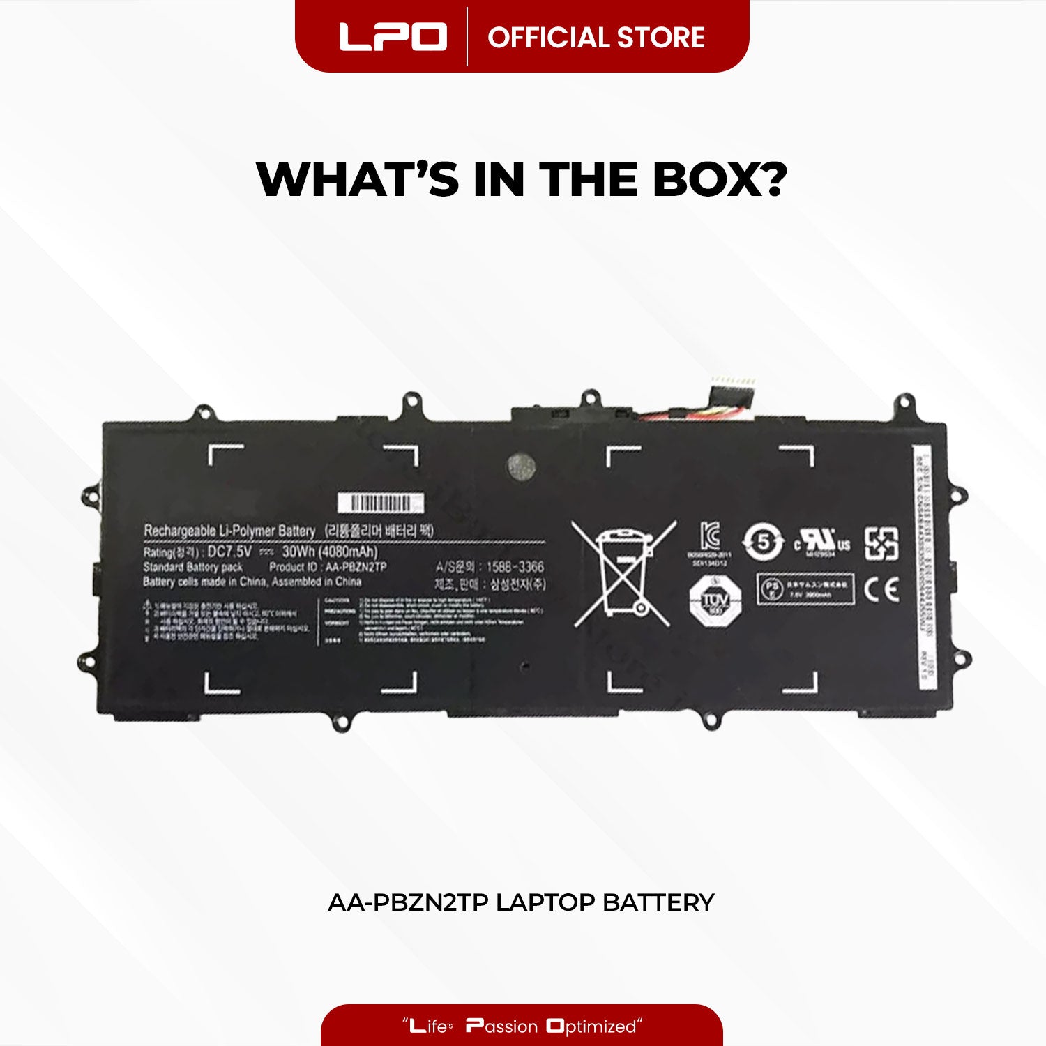 Laptop Battery AA-PBZN2TP Compatible with Samsung PBZN2TP ATIV , Smart PC, 905S3G , 910S3G , 915S3G , Chromebook XE303C12, Chromebook 3