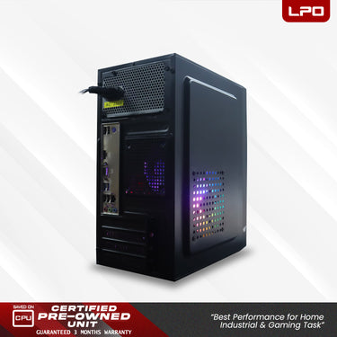 Gaming Unit AMD Ryzen 5 5600G @3.9Ghz Biostar A520MHP AM4 Socket Team Group 8GB DDR4 120GB SSD YGT Top One 750W YGT Mars 6 Generic Casing (Game Ready)