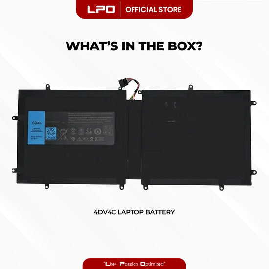 Laptop Battery 4DV4C Compatible with Dell XPS 18, 1810, 1820