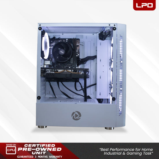 Gaming Desktop Computer AMD Ryzen 5 5500 3.5Ghz B450MHP AM4 RX580 8GB 16GB DDR4 256GB 2.5