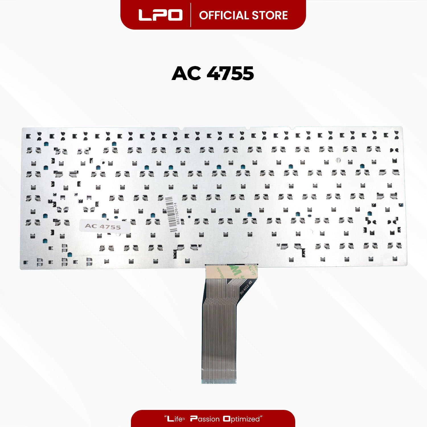 Laptop Keyboard ACER 4755 Internal Type / Panel Black US Compatible with Acer Aspire E5-411
