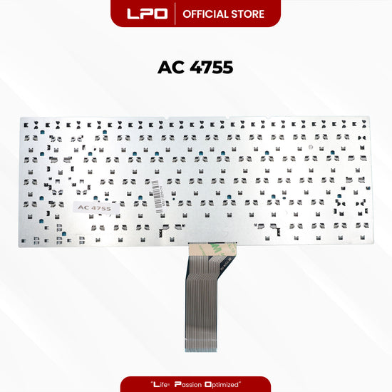 Laptop Keyboard ACER 4755 Internal Type / Panel Black US Compatible with Acer Aspire E5-411