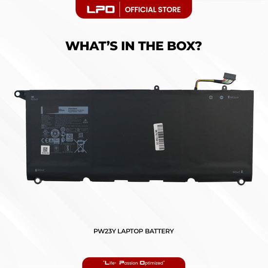 Laptop Battery PW23Y Compatible with Dell XPS 13 9360 XPS 13 2017 Series