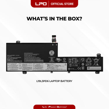 Laptop Battery L19L3PD6 Compatible with Lenovo Flex 5-15IIL05 5-14ARE05 82DF 81X2 5-14IIL05 Series Notebook - LPO Laptop PC-Outlet