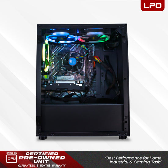 Gaming Desktop Computer Intel Core i5-10400 2.90Ghz Asus Prime H510M-E LGA 1200 Socket Motherboard AMD Radeon HD 6770 1GB 128bit 16GB DDR4 500GB M.2 NVME SSD Thermaltake Litepower 650W True Rated PSU (Game Ready Set)