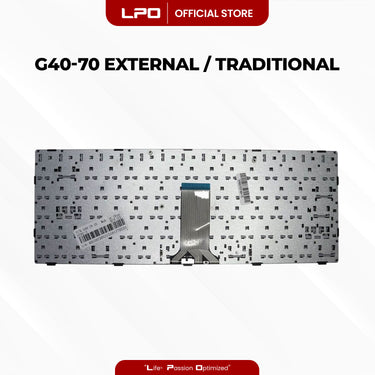 Laptop Keyboard LENOVO G40-70 External / Traditional Black US Compatible with Lenovo Ideapad G40 G40-30