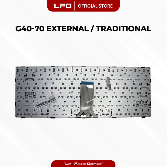 Laptop Keyboard LENOVO G40-70 External / Traditional Black US Compatible with Lenovo Ideapad G40 G40-30