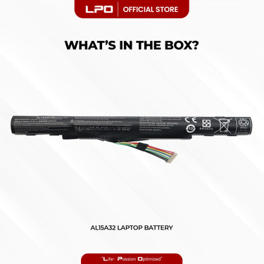 Laptop Battery AL15A32 Compatible with  Acer Aspire E5-473A E5-473G E5-474G F5-572G E5-573 E5-573G - LPO Laptop PC-Outlet