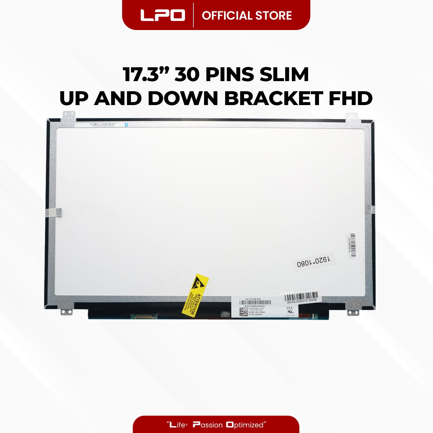 Laptop LCD Screen 17.3
