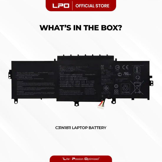 Laptop Battery C31N1811 Compatible with ASUS ZenBook 14 UX433FA UX433FN U4300FN
