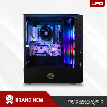 Gaming Desktop Unit AMD Ryzen 7 5700G 3.80Ghz AsRock B550M Pro SE AM4 Socket Motherboard AMD Radeon RX Vega 8 16GB SSD Inplay Gaming Case Meteor 03 Tempered Glass PC Case (Game Ready Unit)