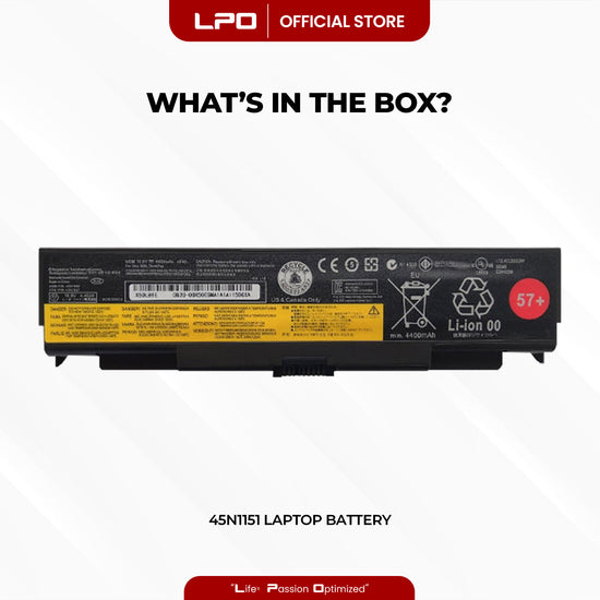 Laptop Battery 45N1151 Compatible with Lenovo ThinkPad L540, L540 20AU002N