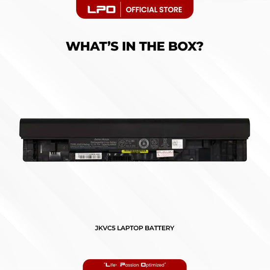 Laptop Battery JKVC5	Dell Inspiron 14 (1464) Dell Inspiron 15 (1564) Dell Inspiron 17 (1764) Dell Inspiron 1464 Dell Inspiron 1464D Series
