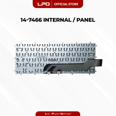 Laptop Keyboard DELL 14-7466 Internal / Panel Black US Compatible with Dell Inspiron 13 5368 5378