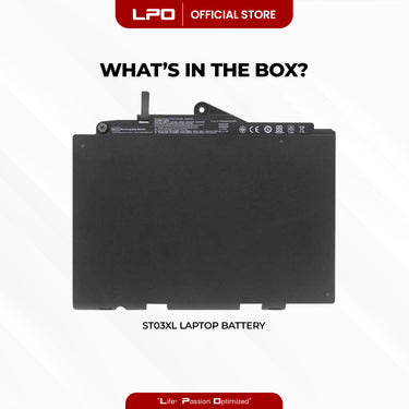 Laptop Battery ST03XL Compatible with HP EliteBook 820 G4, 820 G4 Z2V72ET, 720 G4, 725 G4, 1FN05AA
