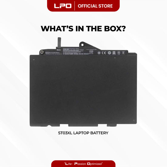 Laptop Battery ST03XL Compatible with HP EliteBook 820 G4, 820 G4 Z2V72ET, 720 G4, 725 G4, 1FN05AA