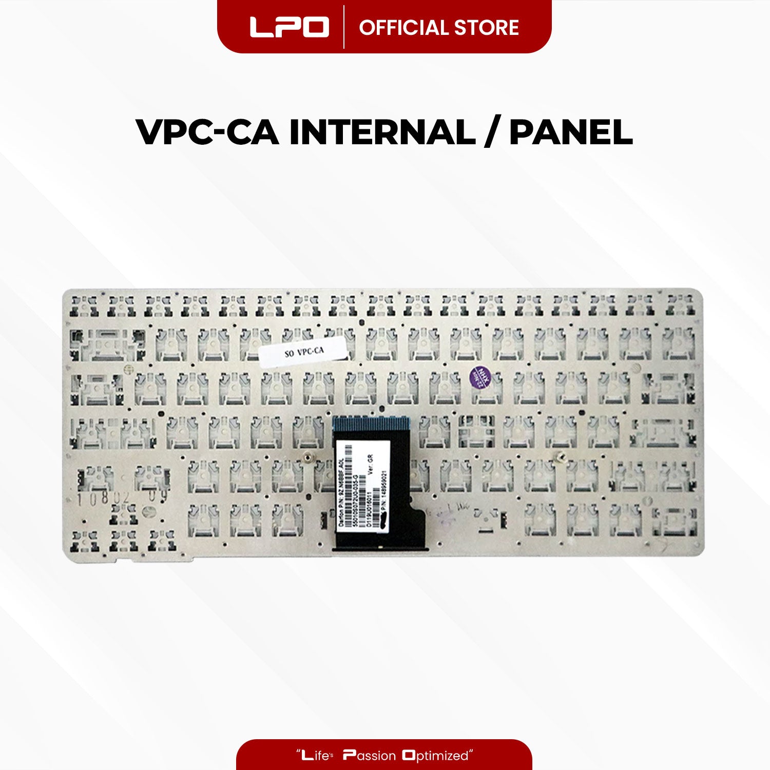 Laptop Keyboard SONY VPC-CA Internal / Panel Black US Compatible with Sony VPCCA1C5E