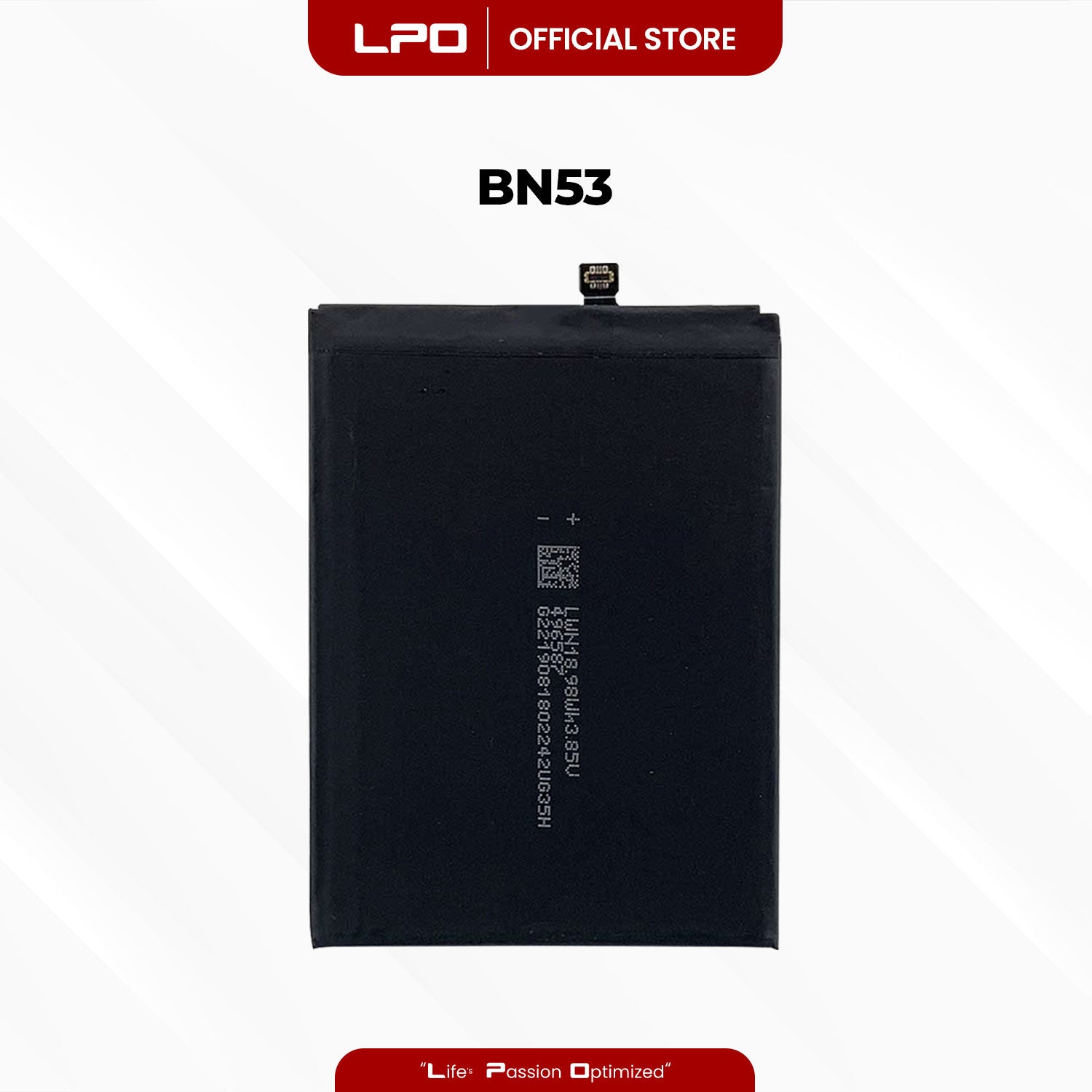 Cellphone Battery Xiaomi Redmi Note 10 Pro 2021 BN53 Compatible with M2101K6G, M2101K6R - LPO Laptop PC-Outlet