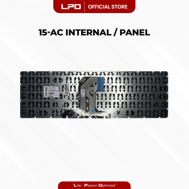 Laptop Keyboard HP 15-AC Internal / Panel Black US Compatible with HP Notebook 15-AC 15-AF