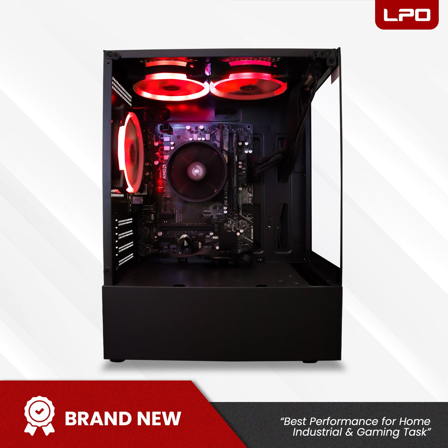 Gaming Unit AMD Ryzen 5 4600G 3.7Ghz A520MS Ver. 6.0 AM4 Socket Motherboard 8GB DDR4 480GB SSD SR 89 Black Case Top One 750W Power Supply