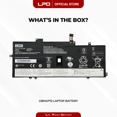 Laptop Battery L18M4P72 Compatible with Lenovo ThinkPad X1 Yoga 4th Gen Series Notebook