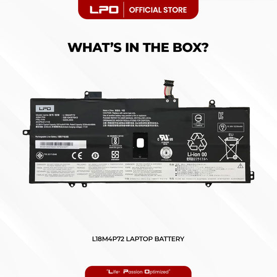 Laptop Battery L18M4P72 Compatible with Lenovo ThinkPad X1 Yoga 4th Gen Series Notebook