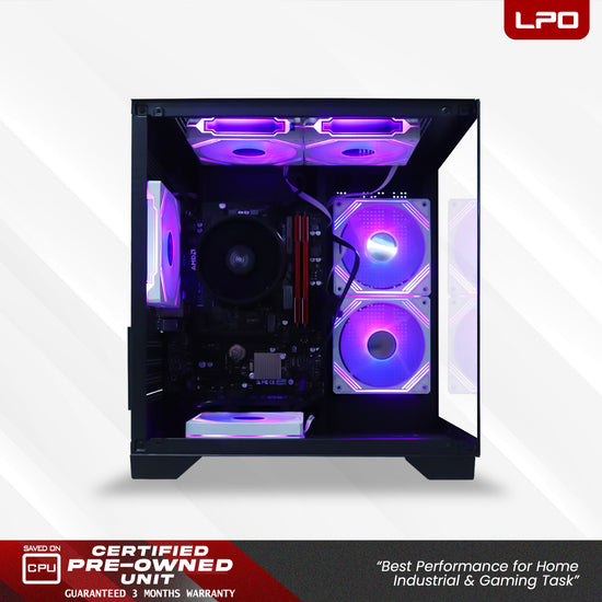 Gaming Unit AMD Ryzen 5 5600G @ 3.9GHz Biostar A520MHP (AM4 Socket) Team Group 16GB DDR4 (2×8GB) 3200MHz 120GB 2.5