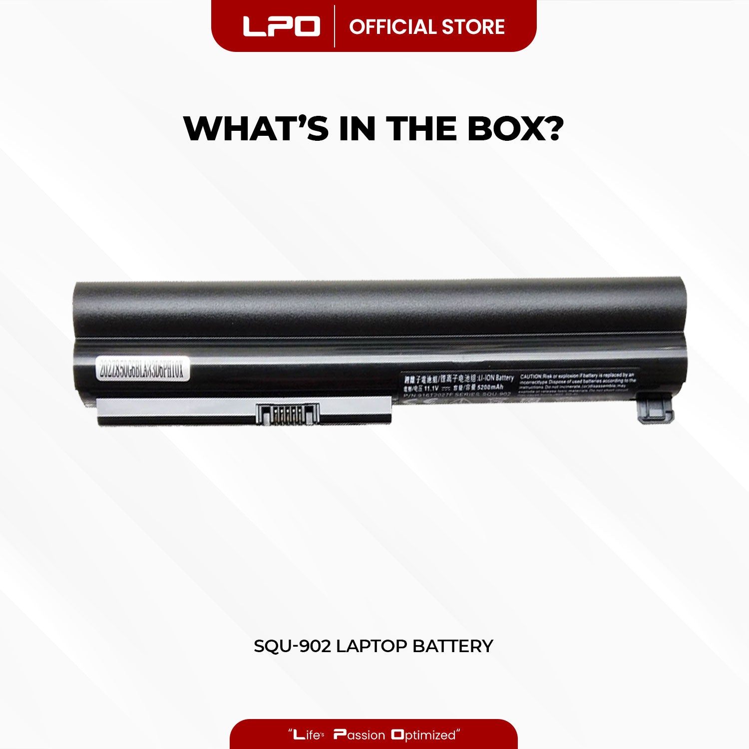 Laptop Battery SQU-902 Compatible with LG C400, LG Xnote C400 Series
