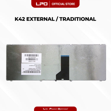 Laptop Keyboard ASUS K42 External / Traditional Black US Compatible with Asus K42 A42 K42D A42J K42F K42J K42IJ