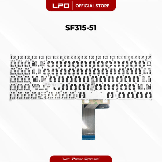 Laptop Keyboard ACER SF315-51 Internal / Panel Black US Compatible with Acer Swift 3 SF315-41