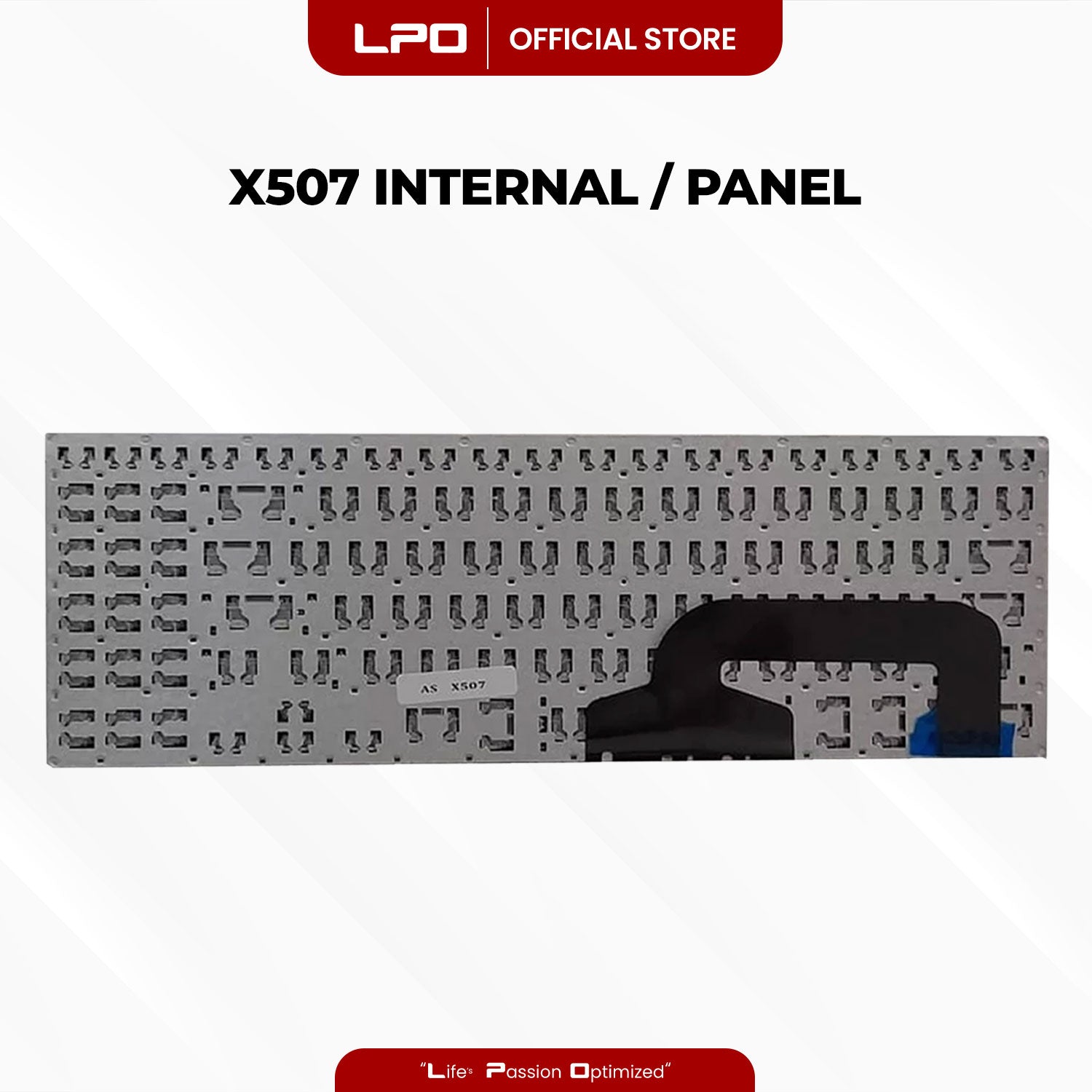 Laptop Keyboard ASUS X507 Internal / Panel Black US Compatible with Asus X507 X507MA X507U X507UA X507UB