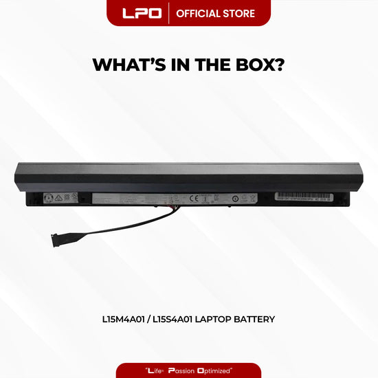 Laptop Battery L15M4A01 / L15S4A01 Compatible with Lenovo ideapad 300-14 15 100-15IBD